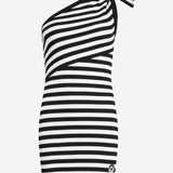 Abito monospalla in cotone stretch JE2359966 5961 PATOU 