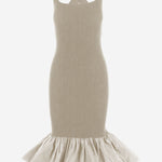 ABITO LUNGO IN MISTO COTONE STRETCH KN3228090 125B PATOU 
