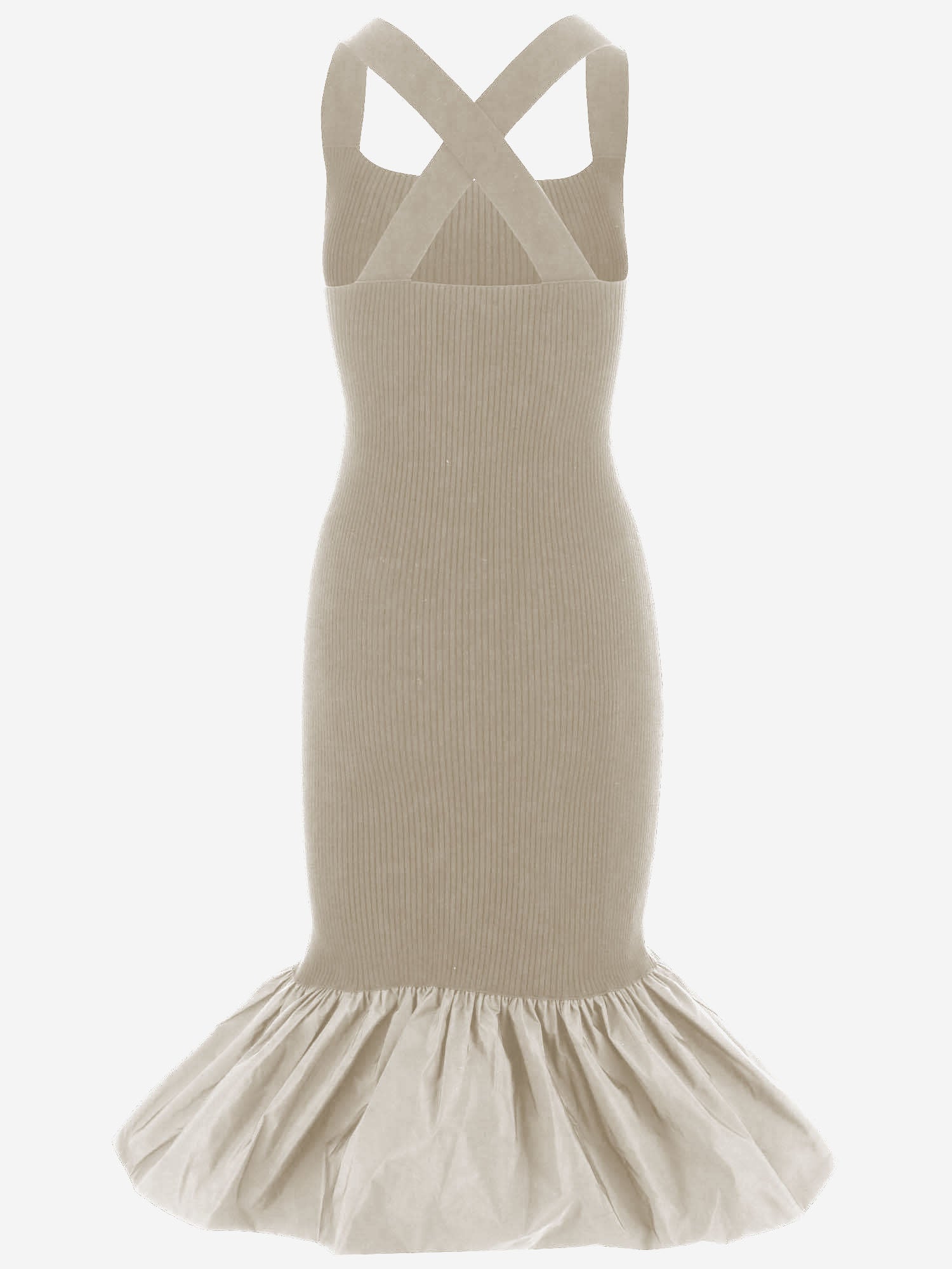 ABITO LUNGO IN MISTO COTONE STRETCH KN3228090 125B PATOU 