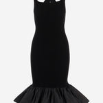 ABITO LUNGO IN MISTO COTONE STRETCH KN3228090 999B PATOU 