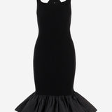 ABITO LUNGO IN MISTO COTONE STRETCH KN3228090 999B PATOU 