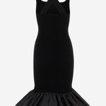 ABITO LUNGO IN MISTO COTONE STRETCH KN3228090 999B PATOU 