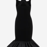 ABITO LUNGO IN MISTO COTONE STRETCH KN3228090 999B PATOU 