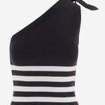 TOP MONOSPALLA CON MOTIVO A RIGHE KN3338092 5970 PATOU 