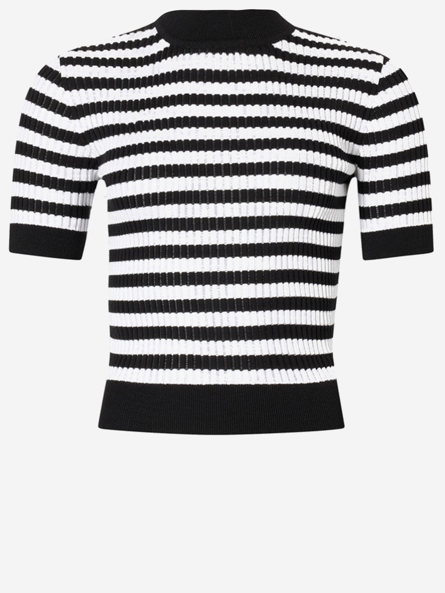 MAGLIA IN COTONE CON MOTIVO A RIGHE KN3428094 5961 PATOU 
