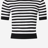 MAGLIA IN COTONE CON MOTIVO A RIGHE KN3428094 5961 PATOU 