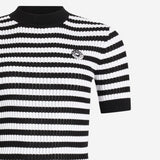 MAGLIA IN COTONE CON MOTIVO A RIGHE KN3428094 5961 PATOU 