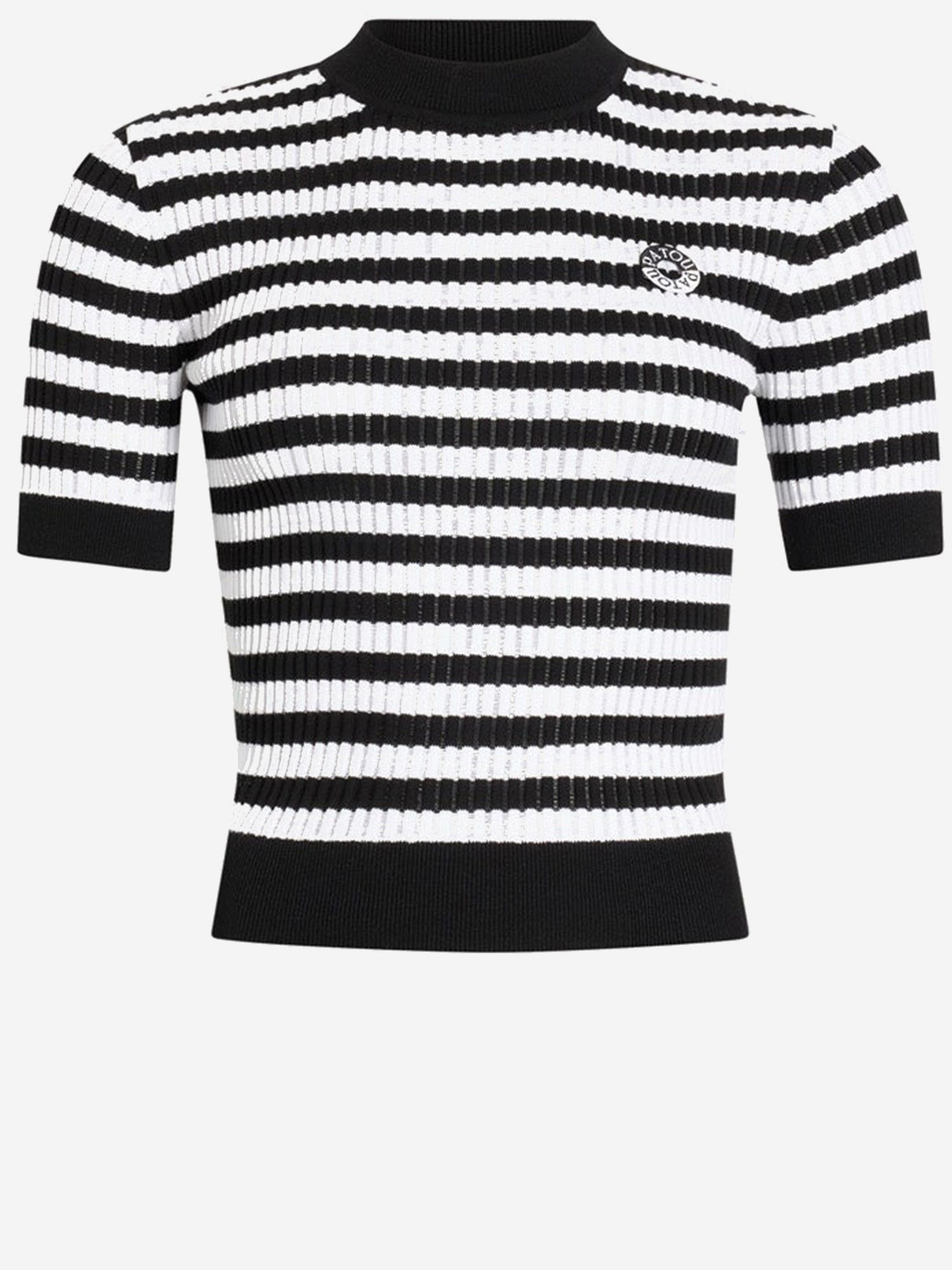 MAGLIA IN COTONE CON MOTIVO A RIGHE KN3428094 5961 PATOU 