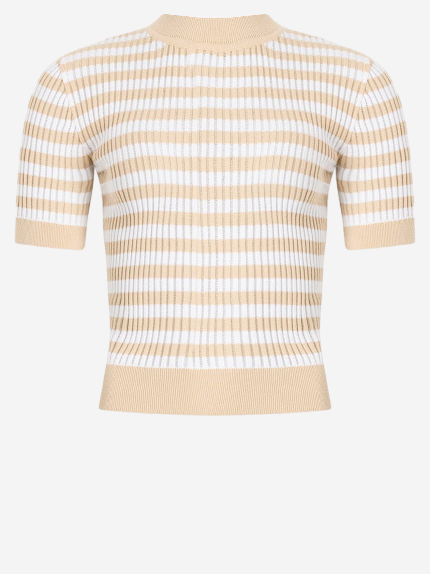MAGLIA IN COTONE CON MOTIVO A RIGHE KN3428094 5975 PATOU 