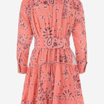 ABITO IN COTONE CON MOTIVO bandana NEWBANDANA WESTERN4STRAWBERRY PEPS CANNES 