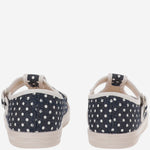 SCARPE IN TESSUTO CON MOTIVO A POIS 79 JEANSPOIS PèPè KIDS 