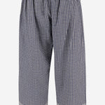 Pantaloni a scacchi in cotone DLWPBCUK01 MULTI PERO 