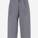 Pantaloni a scacchi in cotone DLWPBCUK01 MULTI PERO 