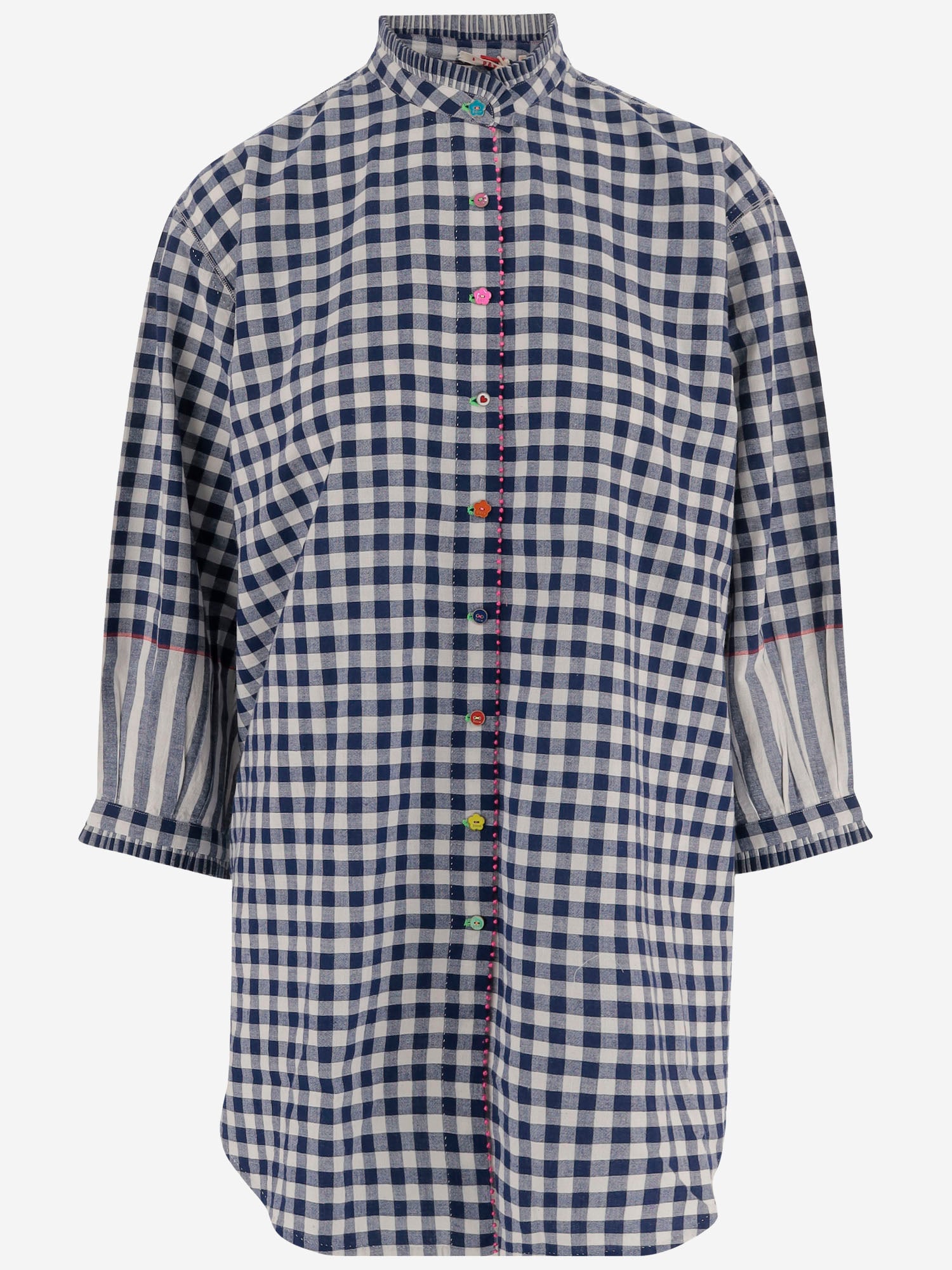CAMICIA A QUADRI IN COTONE DLWPLSPB01 MULTI PERO 