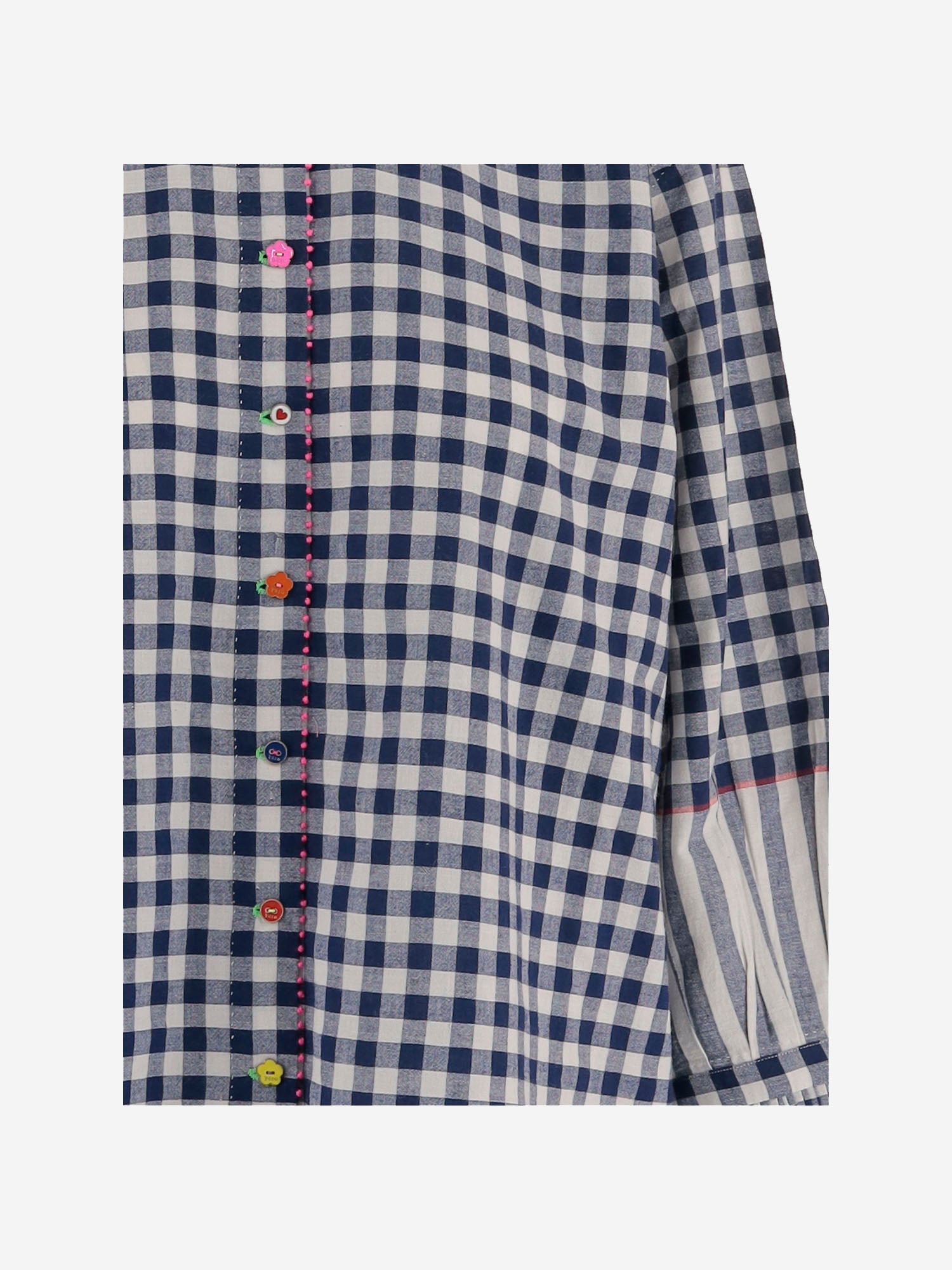 CAMICIA A QUADRI IN COTONE DLWPLSPB01 MULTI PERO 