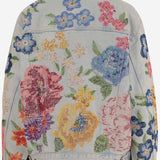 GIACCA IN DENIM RICAMATA LBDNO56 DENIM PERO 