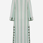 Abito edna in lino EDNA GREEN PHILIPPA 1970 