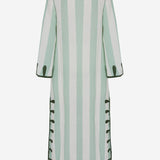 Abito edna in lino EDNA GREEN PHILIPPA 1970 