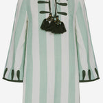 Abito edna in lino EDNA GREEN PHILIPPA 1970 