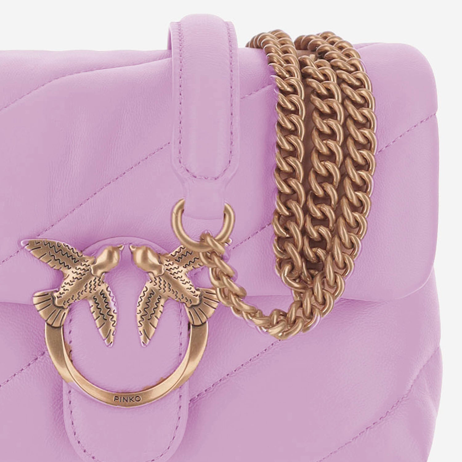 BORSA LOVE MINI PUFF 100039 A0F2P26Q PINKO 