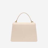 BORSA A MANO  IN PELLE CON LOGO 100066 A0F1C50Q PINKO 