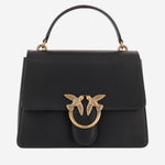 BORSA A MANO  IN PELLE CON LOGO 100066 A0F1Z99Q PINKO 