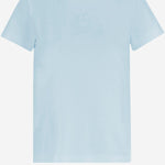 T-SHIRT BUSSOLOTTO IN COTONE CON LOGO 100355 A339E87 PINKO 