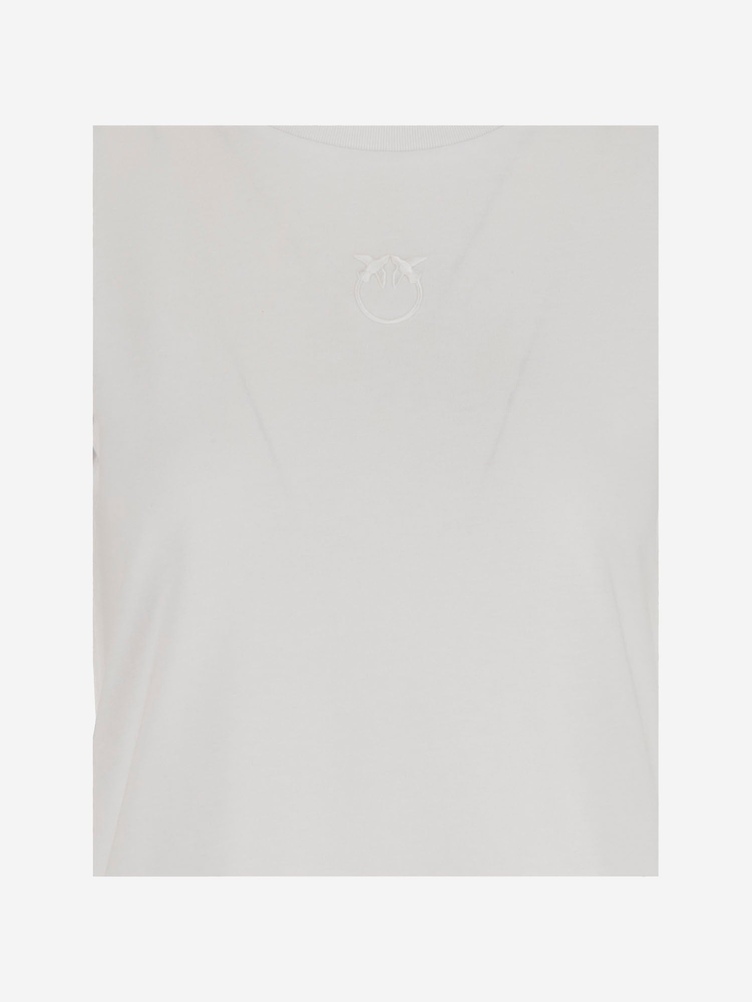 T-SHIRT BUSSOLOTTO IN COTONE CON LOGO 100355 A339Z05 PINKO 
