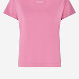 T-SHIRT BASICO IN COTONE CON LOGO 100373 A34FQ48 PINKO 