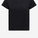 T-SHIRT BASICO IN COTONE CON LOGO 100373 A34FZ99 PINKO 