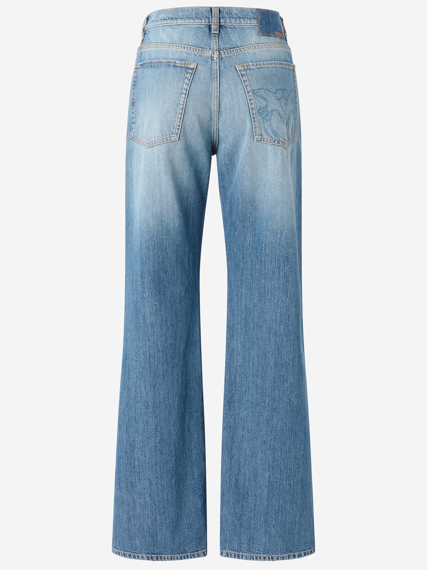 JEANS WANDA IN DENIM DI COTONE 101733 A323PJO PINKO 