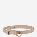 CINTURA IN PELLE CON LOGO 102148 A0F1C50Q PINKO 