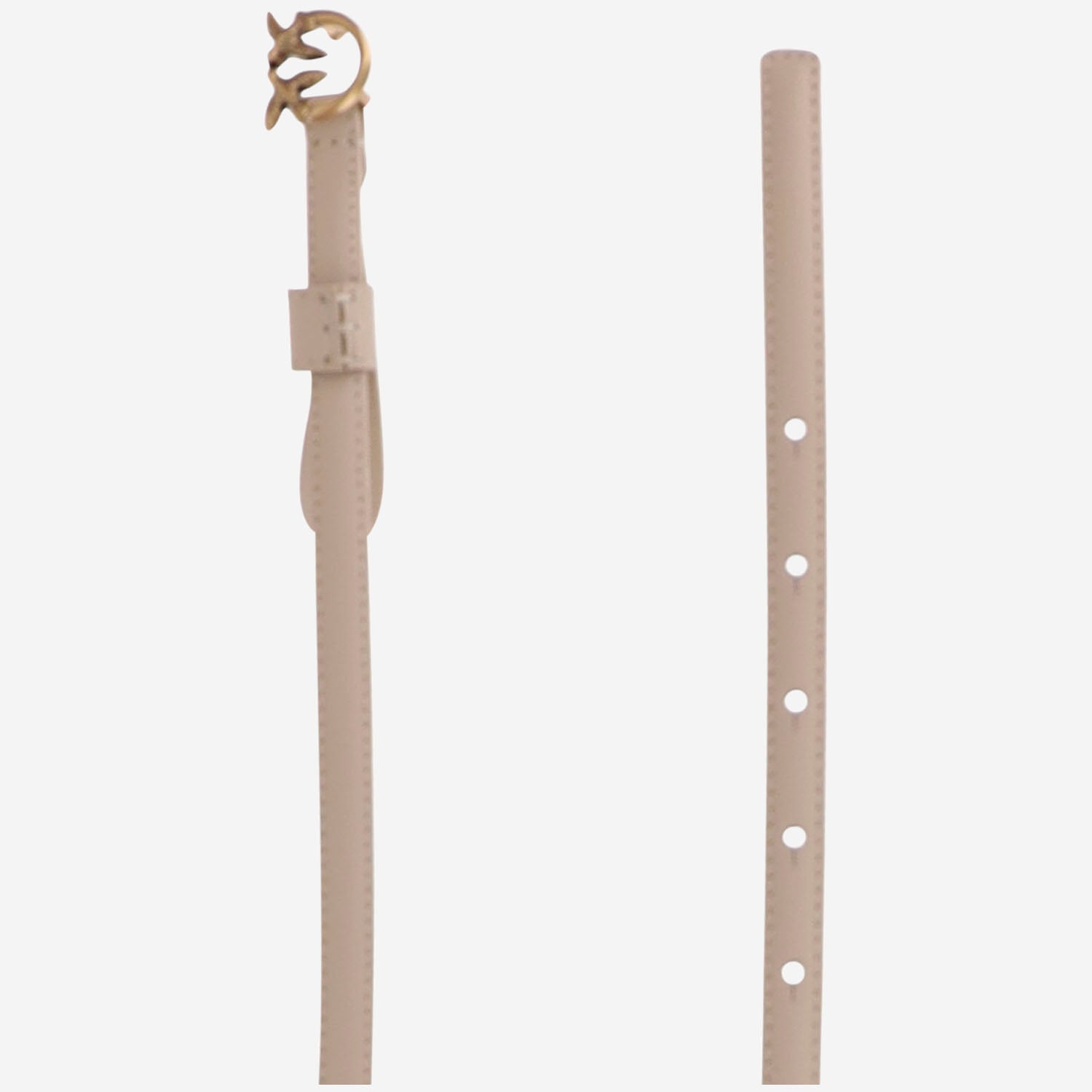 CINTURA IN PELLE CON LOGO 102148 A0F1C50Q PINKO 
