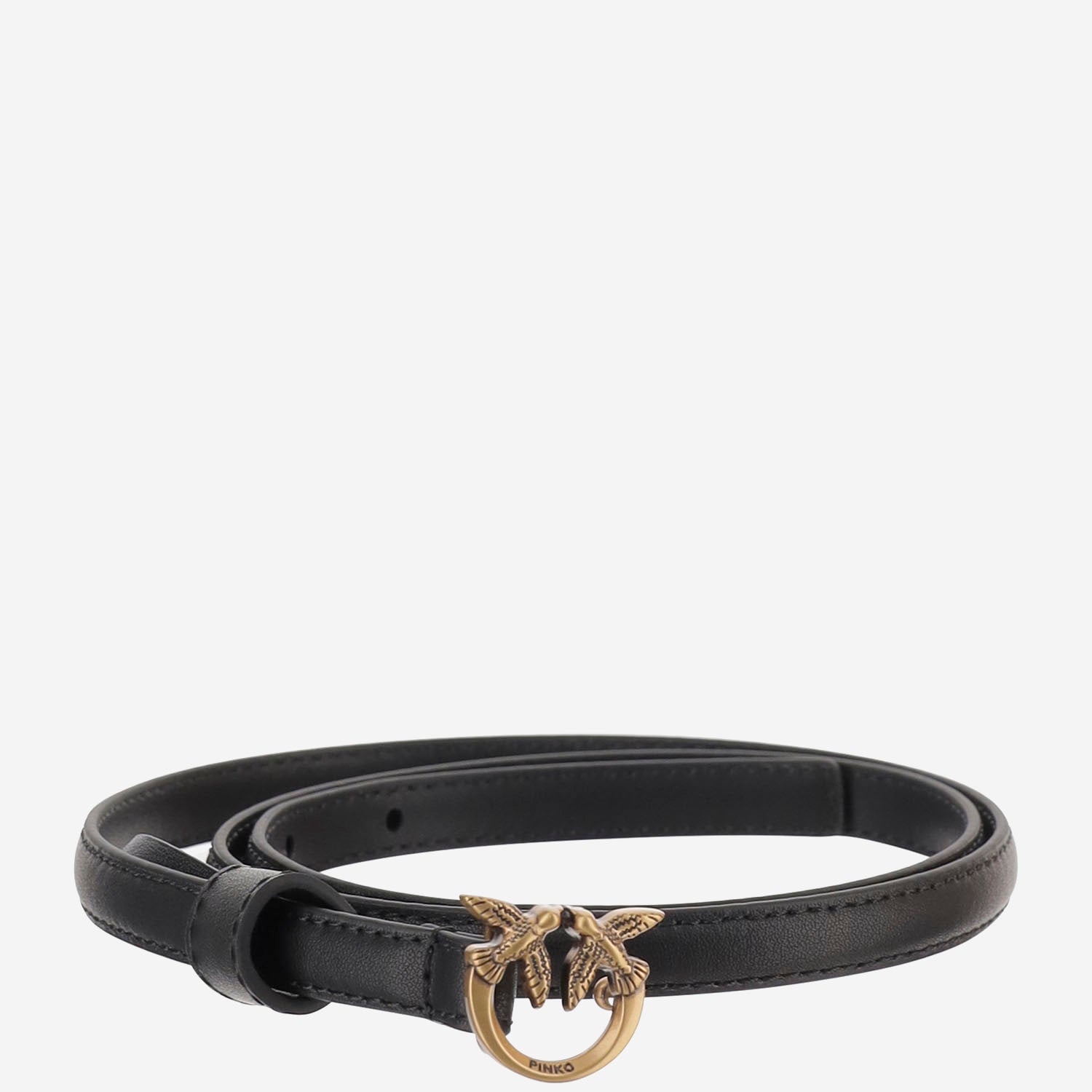 CINTURA IN PELLE CON LOGO 102148 A0F1Z99Q PINKO 