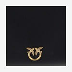 POCHETTE IN PELLE CON LOGO 102747 A0F1Z99Q PINKO 