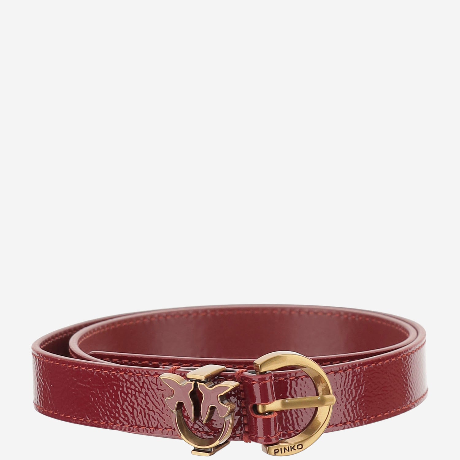 CINTURA IN PELLE CON LOGO 102820 A2X6RR8Q PINKO 