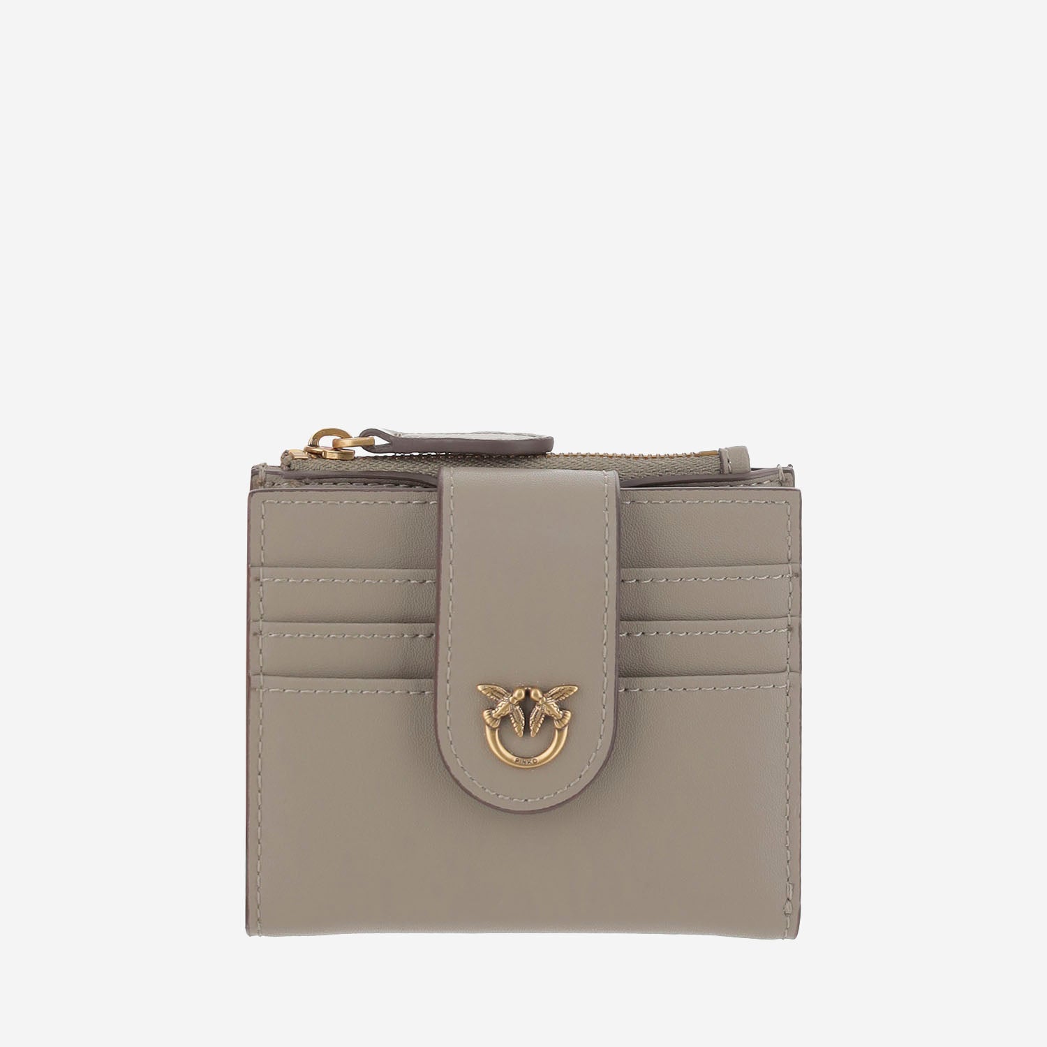 PORTAFOGLIO IN PELLE CON LOGO 103610 A0F1C50Q PINKO 