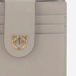 PORTAFOGLIO IN PELLE CON LOGO 103610 A0F1C50Q PINKO 