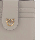 PORTAFOGLIO IN PELLE CON LOGO 103610 A0F1C50Q PINKO 