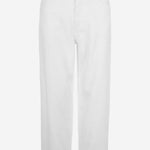 PANTALONI ESTELLE EGG IN MISTO COTONE 103857 A3E1Z04 PINKO 