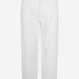 PANTALONI ESTELLE EGG IN MISTO COTONE 103857 A3E1Z04 PINKO 