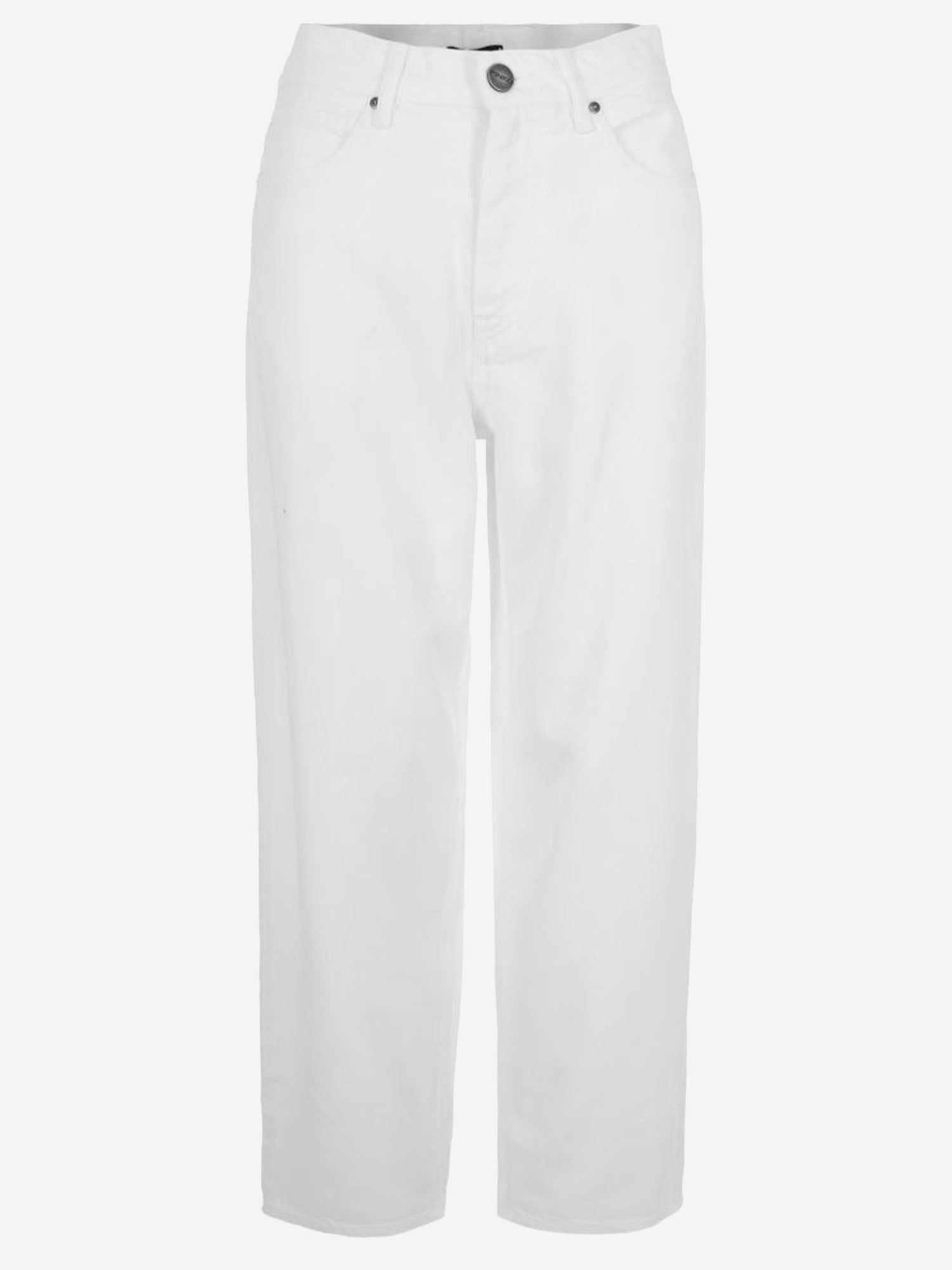 PANTALONI ESTELLE EGG IN MISTO COTONE 103857 A3E1Z04 PINKO 
