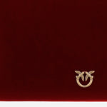 POCHETTE IN PELLE CON LOGO 104277 A0F1RR8Q PINKO 