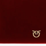 POCHETTE IN PELLE CON LOGO 104277 A0F1RR8Q PINKO 
