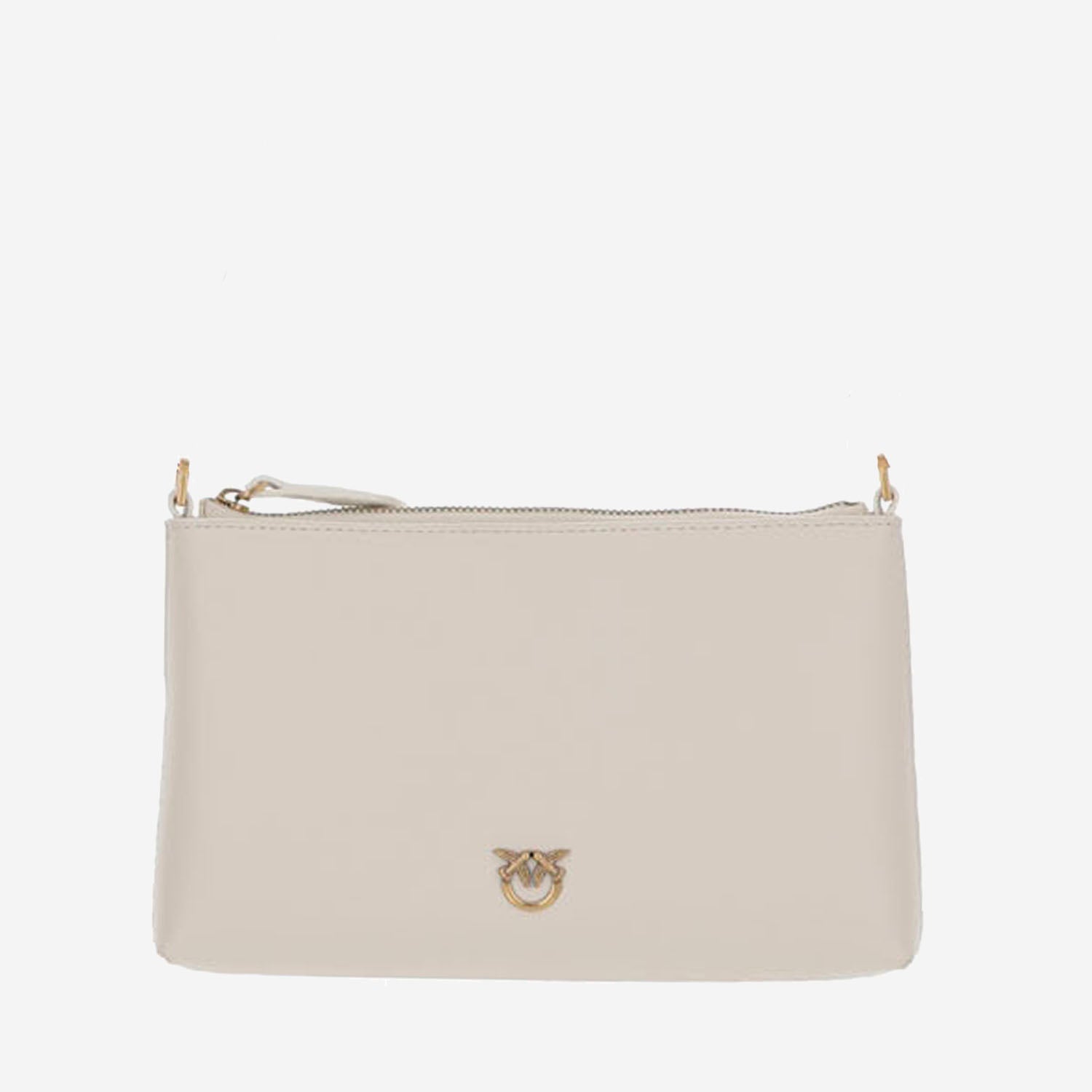 POCHETTE IN PELLE CON LOGO 104277 A0F1Z14Q PINKO 