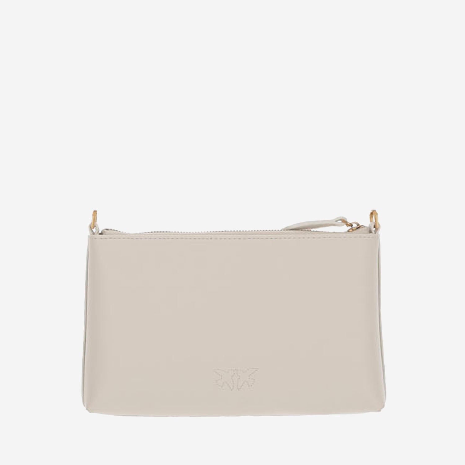 POCHETTE IN PELLE CON LOGO 104277 A0F1Z14Q PINKO 
