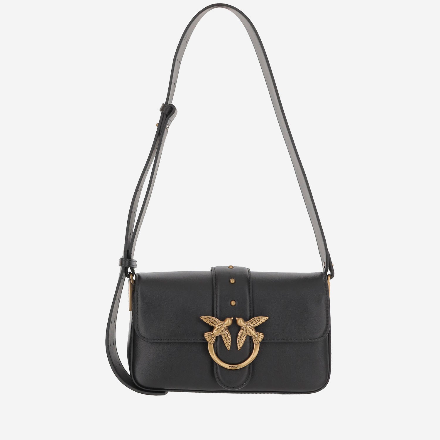 BORSA LOVE ONE MINI IN PELLE 104340 A0QOZ99Q PINKO 