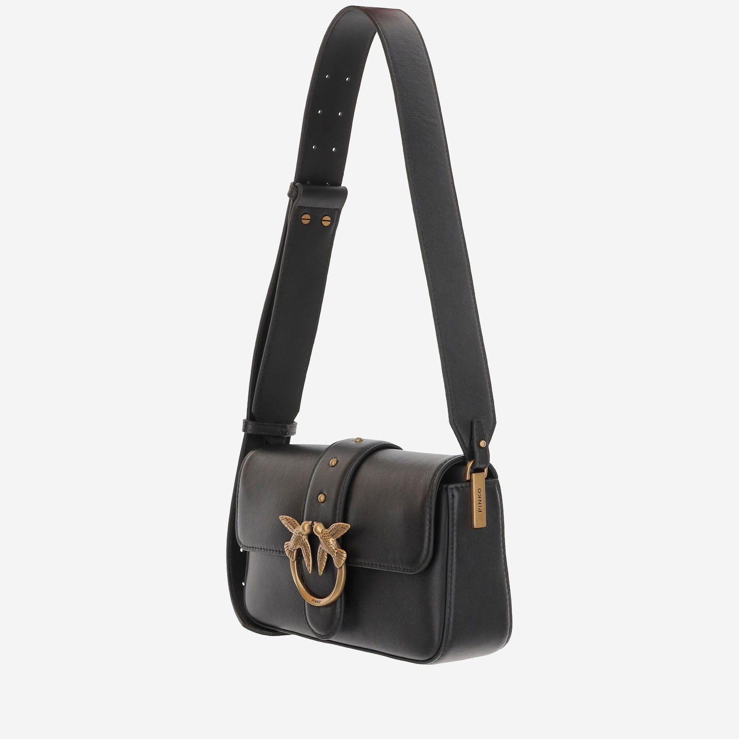 BORSA LOVE ONE MINI IN PELLE 104340 A0QOZ99Q PINKO 