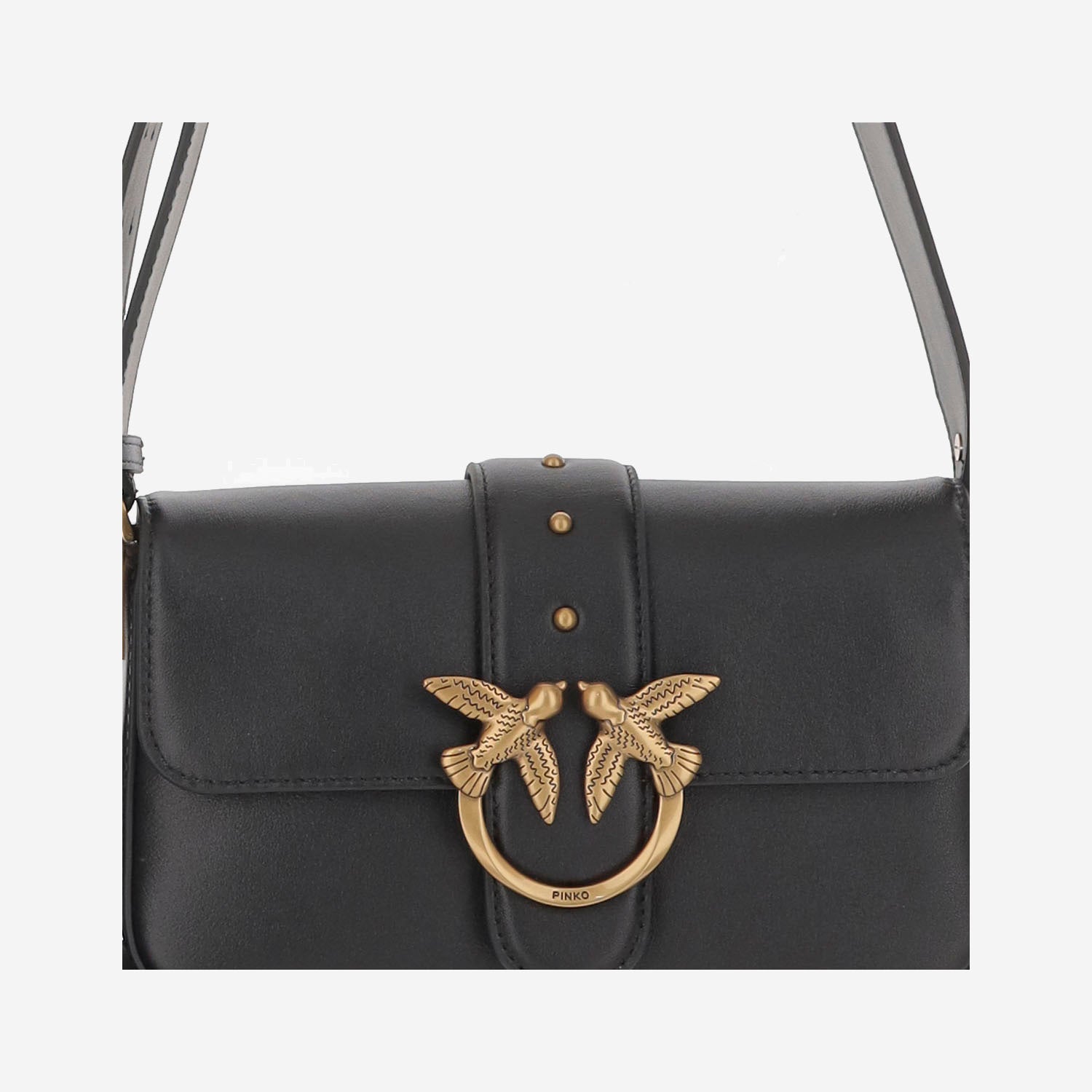 BORSA LOVE ONE MINI IN PELLE 104340 A0QOZ99Q PINKO 