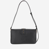 BORSA A SPALLA IN PELLE CON LOGO 104524 A0QOZ99Q PINKO 
